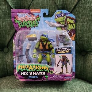 Teenage Mutant Ninja Turtles TMNT Mutations Mix 'N Match Leonardo Action Figure